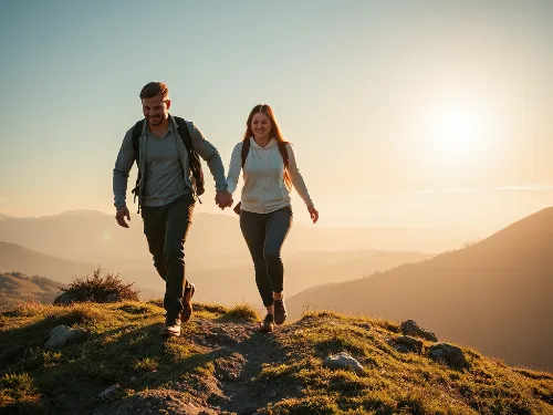 Couple finding resilience together
